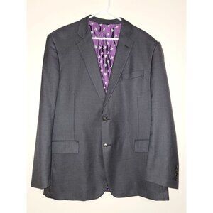 1818 Brooks Brothers 2 Button Suit Jacket/Sport Blazer Coat Charcoal Chest Sz 46